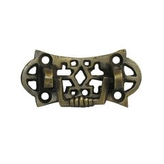 Bail Pulls 1-1/4 Inch Center to Center Unlacquered Antique Brass Cabinet Bail Pull Bail Pulls 1-1/4 Inch Center to Center Unlacquered Antique Brass Cabinet Bail Pull