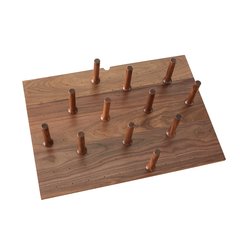 Medium Walnut Drawer Peg System (12 Pegs) Medium Walnut Drawer Peg System (12 Pegs)