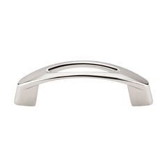 Nouveau 3 Inch Center to Center Polished Nickel Cabinet Pull Nouveau 3 Inch Center to Center Polished Nickel Cabinet Pull