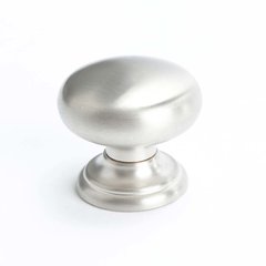 Euro Classica 1-3/8 Inch Diameter Brushed Nickel Cabinet Knob Euro Classica 1-3/8 Inch Diameter Brushed Nickel Cabinet Knob