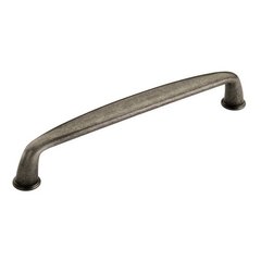 Kane 6-5/16 Inch Center to Center Weathered Nickel Cabinet Pull Kane 6-5/16 Inch Center to Center Weathered Nickel Cabinet Pull