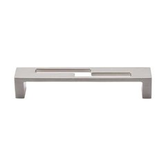 Sanctuary II 5 Inch Center to Center Brushed Satin Nickel Cabinet Pull Sanctuary II 5 Inch Center to Center Brushed Satin Nickel Cabinet Pull