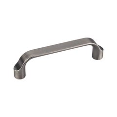 Brenton 3-3/4 Inch Center to Center Brushed Pewter Cabinet Pull Brenton 3-3/4 Inch Center to Center Brushed Pewter Cabinet Pull