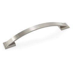 Candler 6-5/16 Inch Center to Center Satin Nickel Cabinet Pull Candler 6-5/16 Inch Center to Center Satin Nickel Cabinet Pull