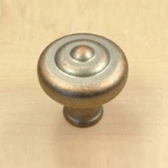 Yukon 1-1/2 Inch Diameter Weathered Nickel/Copper Cabinet Knob Yukon 1-1/2 Inch Diameter Weathered Nickel/Copper Cabinet Knob