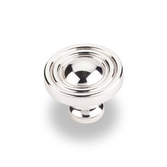 Bella 1-3/8 Inch Diameter Polished Nickel Cabinet Knob Bella 1-3/8 Inch Diameter Polished Nickel Cabinet Knob