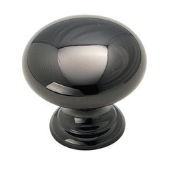 Brass Classics 1-1/4 Inch Diameter Black Nickel Cabinet Knob Brass Classics 1-1/4 Inch Diameter Black Nickel Cabinet Knob