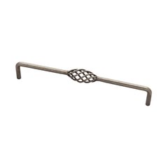Forged Iron 11-5/16 Inch Center to Center Antique Pewter Cabinet Pull Forged Iron 11-5/16 Inch Center to Center Antique Pewter Cabinet Pull