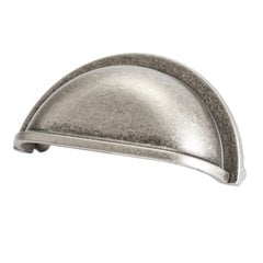 Advantage Plus 5 3 Inch Center to Center Weathered Nickel Cabinet Cup Pull Advantage Plus 5 3 Inch Center to Center Weathered Nickel Cabinet Cup Pull