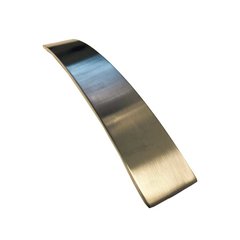 Luna 6-5/16 Inch Center to Center Brushed Chrome Cabinet Pull Luna 6-5/16 Inch Center to Center Brushed Chrome Cabinet Pull