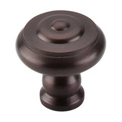 Normandy 1-1/8 Inch Diameter Oil Rubbed Bronze Cabinet Knob Normandy 1-1/8 Inch Diameter Oil Rubbed Bronze Cabinet Knob