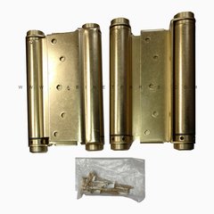 3029-7 7 inch Double Acting Mortise Spring Hinge - Satin Brass 3029-7 7 inch Double Acting Mortise Spring Hinge - Satin Brass