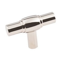Hayworth Knob 2 inch Long Polished Nickel Hayworth Knob 2 inch Long Polished Nickel