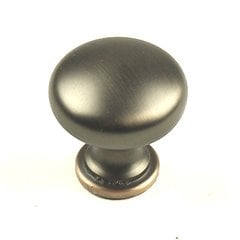 Glacier II 1-3/16 Inch Diameter Antique Bronze/Copper Cabinet Knob Glacier II 1-3/16 Inch Diameter Antique Bronze/Copper Cabinet Knob