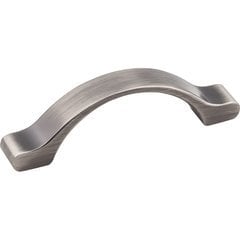 Seaver Pull 3 inch Center to Center Brushed Pewter Seaver Pull 3 inch Center to Center Brushed Pewter