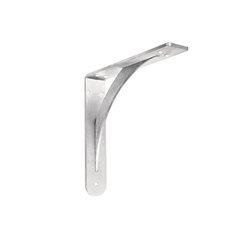 Brewster Bench Bracket 12" X 12" Stainless Steel Brewster Bench Bracket 12" X 12" Stainless Steel
