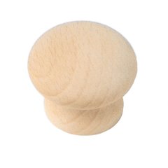 Au Natural 1-1/2 Inch Diameter Wood Cabinet Knob Au Natural 1-1/2 Inch Diameter Wood Cabinet Knob