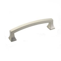 Menlo Park 4 Inch Center to Center Satin Nickel Cabinet Pull Menlo Park 4 Inch Center to Center Satin Nickel Cabinet Pull
