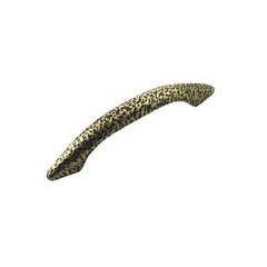 Hammered 3 Inch Center to Center Distressed Brass Cabinet Pull Hammered 3 Inch Center to Center Distressed Brass Cabinet Pull