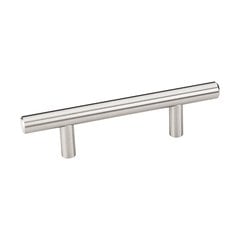 Naples 3 Inch Center to Center Satin Nickel Cabinet Pull Naples 3 Inch Center to Center Satin Nickel Cabinet Pull