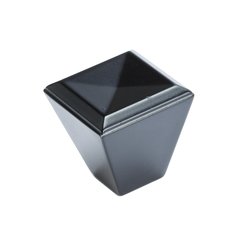 Connections 1-1/8 Inch Length Matte Black Cabinet Knob Connections 1-1/8 Inch Length Matte Black Cabinet Knob