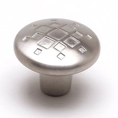 Overture 1-5/16 Inch Diameter Brushed Nickel Cabinet Knob Overture 1-5/16 Inch Diameter Brushed Nickel Cabinet Knob
