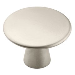 Essential'Z 1-9/16 Inch Diameter Satin Nickel Cabinet Knob Essential'Z 1-9/16 Inch Diameter Satin Nickel Cabinet Knob