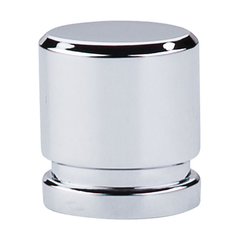 Sanctuary 1 Inch Length Polished Chrome Cabinet Knob Sanctuary 1 Inch Length Polished Chrome Cabinet Knob