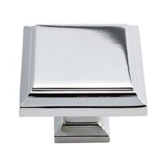 Sutton Place 1-1/4 Inch Diameter Polished Chrome Cabinet Knob Sutton Place 1-1/4 Inch Diameter Polished Chrome Cabinet Knob