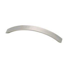 Modern 5-1/16 Inch Center to Center Satin Nickel Cabinet Pull Modern 5-1/16 Inch Center to Center Satin Nickel Cabinet Pull