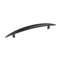 Verona 5-1/16 Inch Center to Center Matte Black Cabinet Pull Verona 5-1/16 Inch Center to Center Matte Black Cabinet Pull