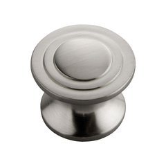 Deco 1-1/4 Inch Diameter Satin Nickel Cabinet Knob Deco 1-1/4 Inch Diameter Satin Nickel Cabinet Knob