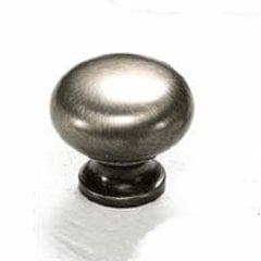 Country 1-1/4 Inch Diameter Antique Nickel Cabinet Knob Country 1-1/4 Inch Diameter Antique Nickel Cabinet Knob