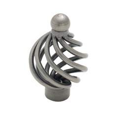 Village Classics 1-5/16 Inch Diameter Weathered Nickel Cabinet Knob Village Classics 1-5/16 Inch Diameter Weathered Nickel Cabinet Knob