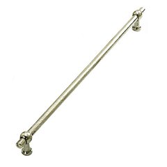 Chemin de Fer 15-1/8 Inch Center to Center Natural Britannium Cabinet Pull Chemin de Fer 15-1/8 Inch Center to Center Natural Britannium Cabinet Pull