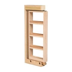 Wall Filler with 3 Adjustable Shelves 6 inch Wide Wall Filler with 3 Adjustable Shelves 6 inch Wide