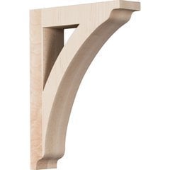 Thorton 1.75"W x 6.5"D x 9"H Countertop Bracket - Mahogany Thorton 1.75"W x 6.5"D x 9"H Countertop Bracket - Mahogany