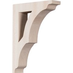 Avila 1.75"W x 6.5"D x 9"H Countertop Bracket - Mahogany Avila 1.75"W x 6.5"D x 9"H Countertop Bracket - Mahogany