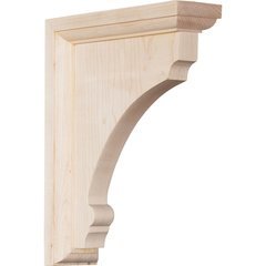 Thompson 2.5"W x 6"D x 8"H Countertop Bracket - Cherry Thompson 2.5"W x 6"D x 8"H Countertop Bracket - Cherry