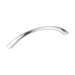 Capri 3-3/4 Inch Center to Center Satin Nickel Cabinet Pull Capri 3-3/4 Inch Center to Center Satin Nickel Cabinet Pull