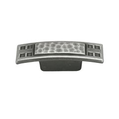 Arts & Crafts 2-5/8 Inch Length Antique Pewter Cabinet Knob Arts & Crafts 2-5/8 Inch Length Antique Pewter Cabinet Knob
