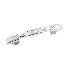 Solana Pull 3-3/4 inch Center to Center Polished Chrome Solana Pull 3-3/4 inch Center to Center Polished Chrome