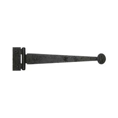 Rough Iron Flush Strap Hinge 6" Long Black Iron Rough Iron Flush Strap Hinge 6" Long Black Iron