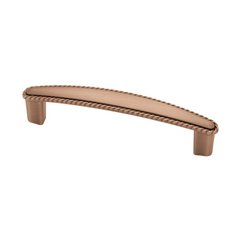 Contempo 3-3/4 Inch Center to Center Red Antique Cabinet Pull Contempo 3-3/4 Inch Center to Center Red Antique Cabinet Pull