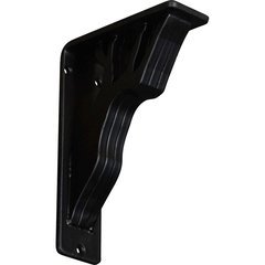 Damon 2"W x 5.5"D x 8"H Countertop Bracket - Iron/Steel Powder Coated Black Damon 2"W x 5.5"D x 8"H Countertop Bracket - Iron/Steel Powder Coated Black