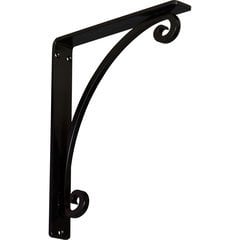 Legacy 1.5"W x 10"D x 12"H Countertop Bracket - Iron/Steel Powder Coated Black Legacy 1.5"W x 10"D x 12"H Countertop Bracket - Iron/Steel Powder Coated Black