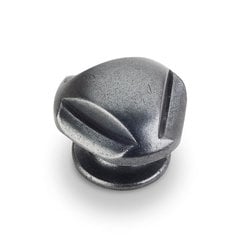 Chesapeake 1-5/16 Inch Diameter Dark Antique Copper Machined Cabinet Knob Chesapeake 1-5/16 Inch Diameter Dark Antique Copper Machined Cabinet Knob