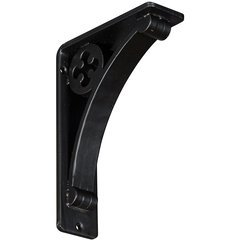 Crawley 2"W x 5.5"D x 8"H Countertop Bracket - Iron/Steel Powder Coated Black Crawley 2"W x 5.5"D x 8"H Countertop Bracket - Iron/Steel Powder Coated Black