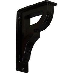 Bradford 2"W x 5.5"D x 8"H Countertop Bracket - Iron/Steel Powder Coated Black Bradford 2"W x 5.5"D x 8"H Countertop Bracket - Iron/Steel Powder Coated Black