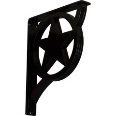 Austin 2"W x 12"D x 15"H Countertop Bracket - Iron/Steel Powder Coated Black Austin 2"W x 12"D x 15"H Countertop Bracket - Iron/Steel Powder Coated Black